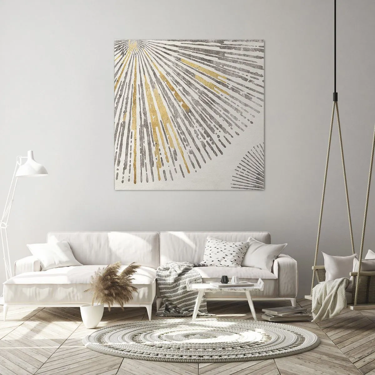 Canvas picture - Beauty of a Ray - 40x40 cm