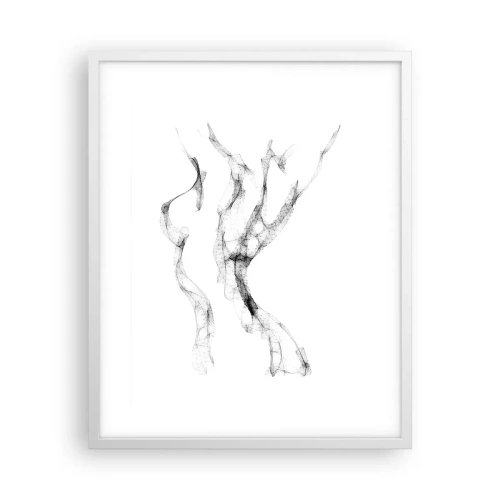 Poster in white frmae - Beautiful and Strong - 40x50 cm