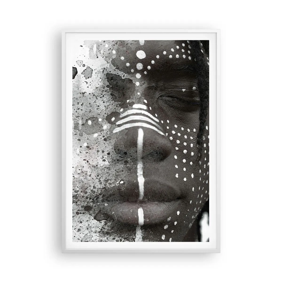 Poster in white frmae - Dsicover Primordial Spirit - 70x100 cm