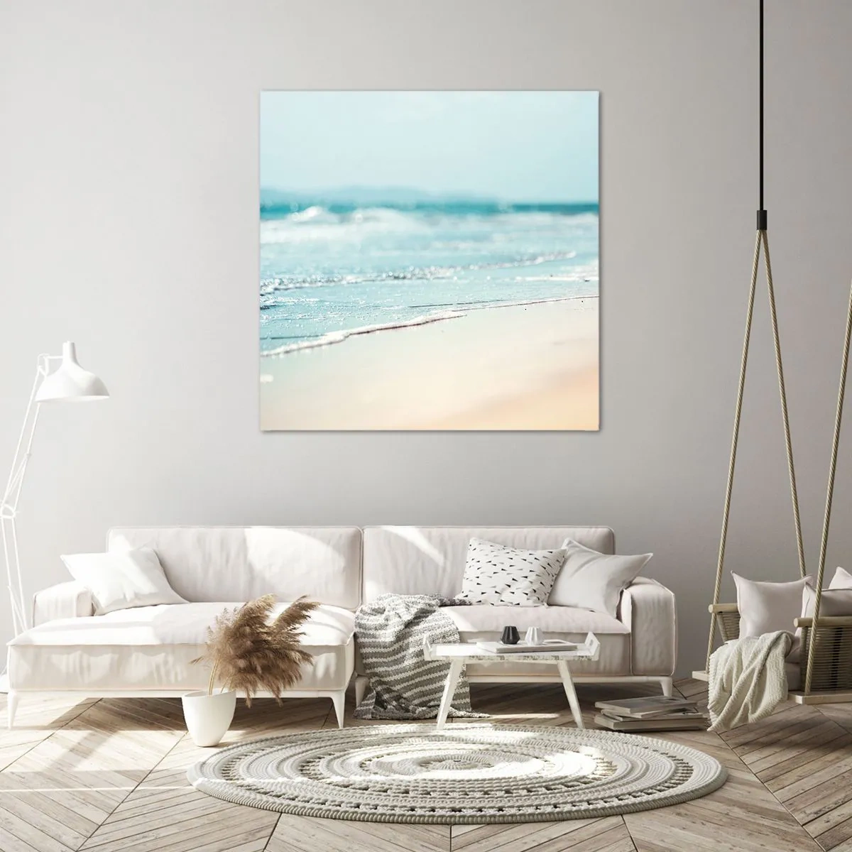 Canvas picture - Warmth and Breeze - 50x50 cm