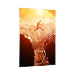 Glass picture - Crossing Borders - 80x120 cm