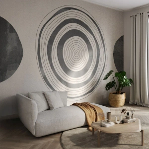 Self-Adhesive Photo Wallpaper Deluxe Sticker - Important What's in Between - Wheels, Minimalistic, Contemporary - 150x105 cm