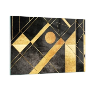 Glass picture - Sun of the Desert - 120x80 cm