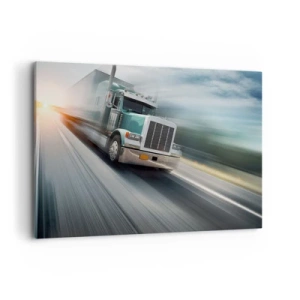 Canvas picture - American Giant in the Rush - 100x70 cm