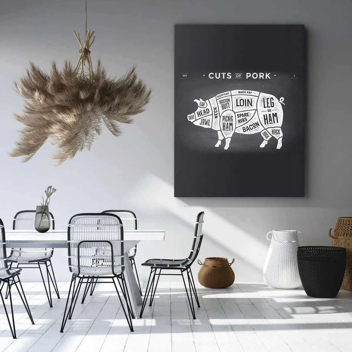 Canvas picture - Butcher's Primer - 80x120 cm