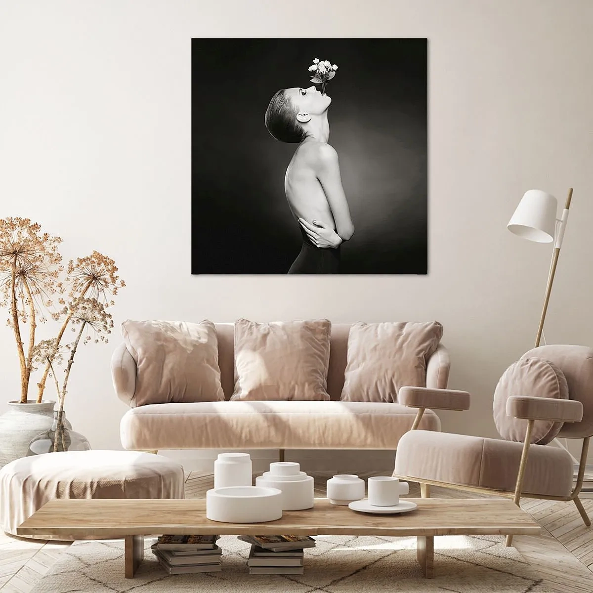 Canvas picture - Eccentric Elegance - 30x30 cm