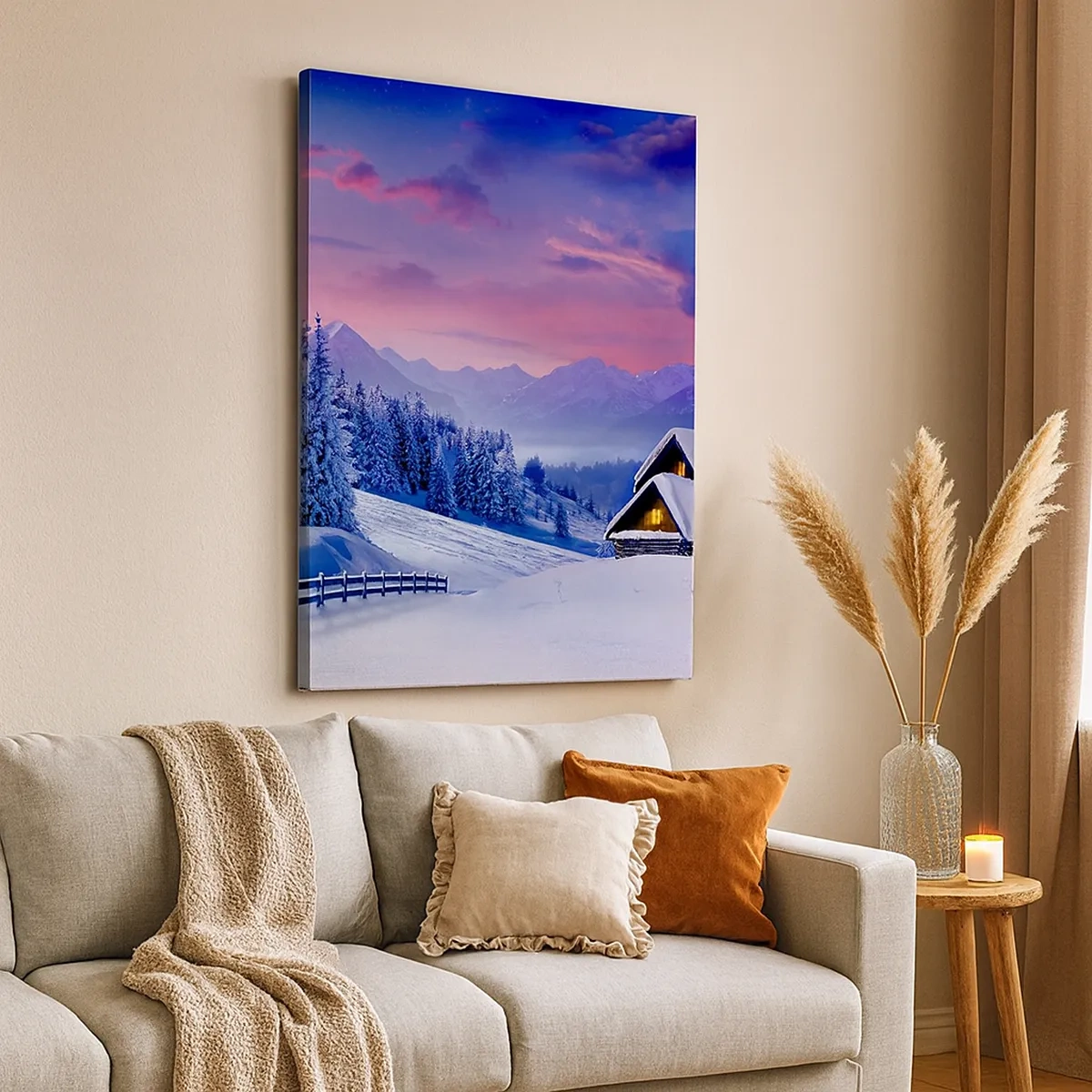 Canvas picture - Silent Night - 50x70 cm