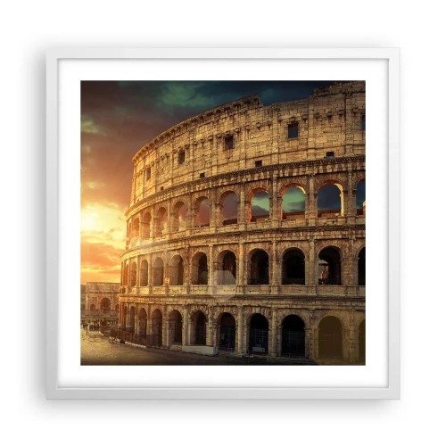 Poster in white frmae - Colossal Impression - 50x50 cm