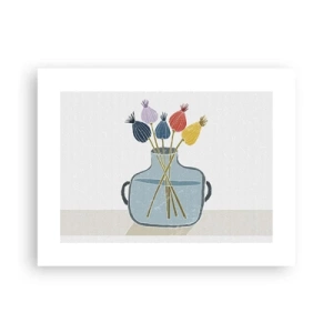 Poster - As Quiet as Poppies - 40x30 cm