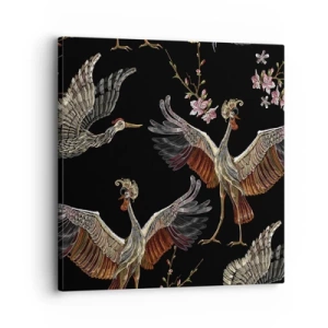 Canvas picture - Fairy Tale Bird - 30x30 cm