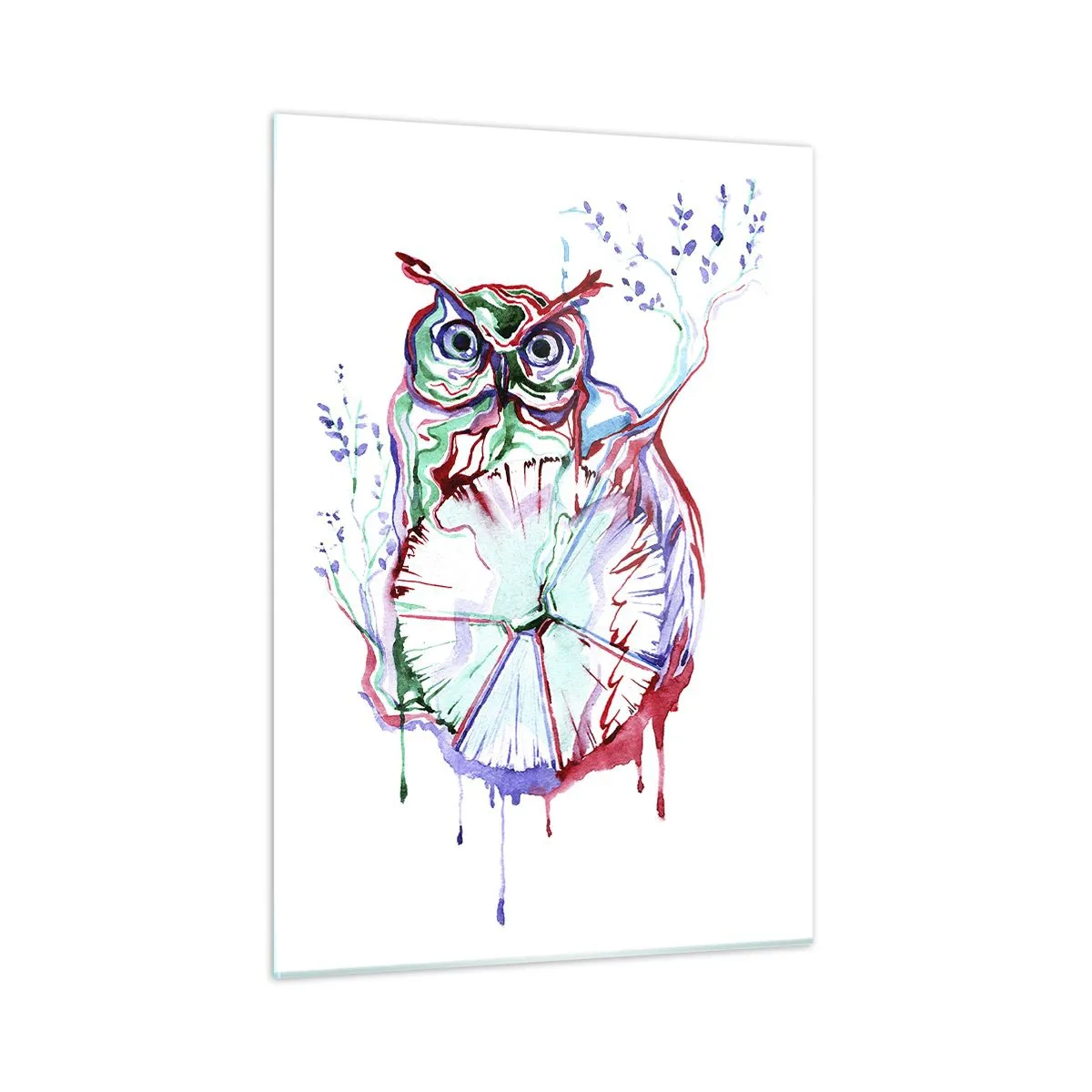 Glass picture - Wise by Nature - 50x70 cm