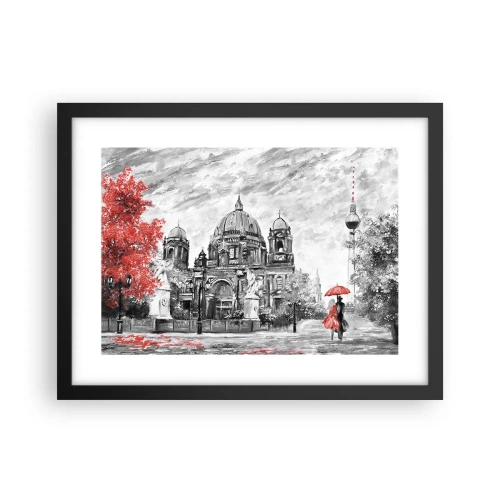 Poster in black frame - Berlin Encounter - 40x30 cm