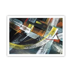 Poster - Energy of Movement - 100x70 cm