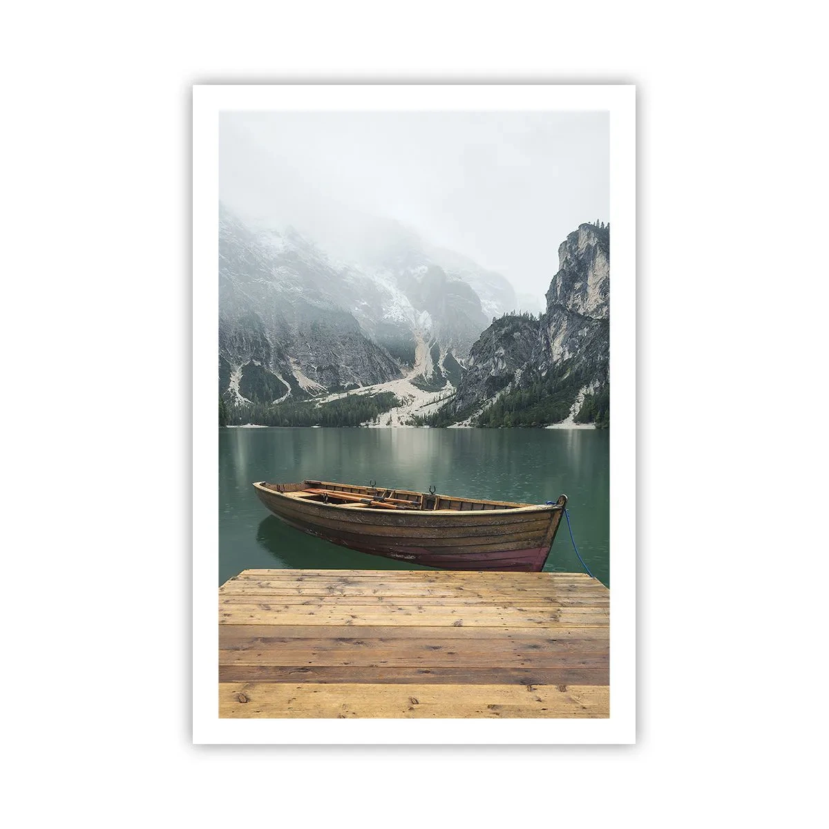 Poster - Boat Found Solitude - 61x91 cm