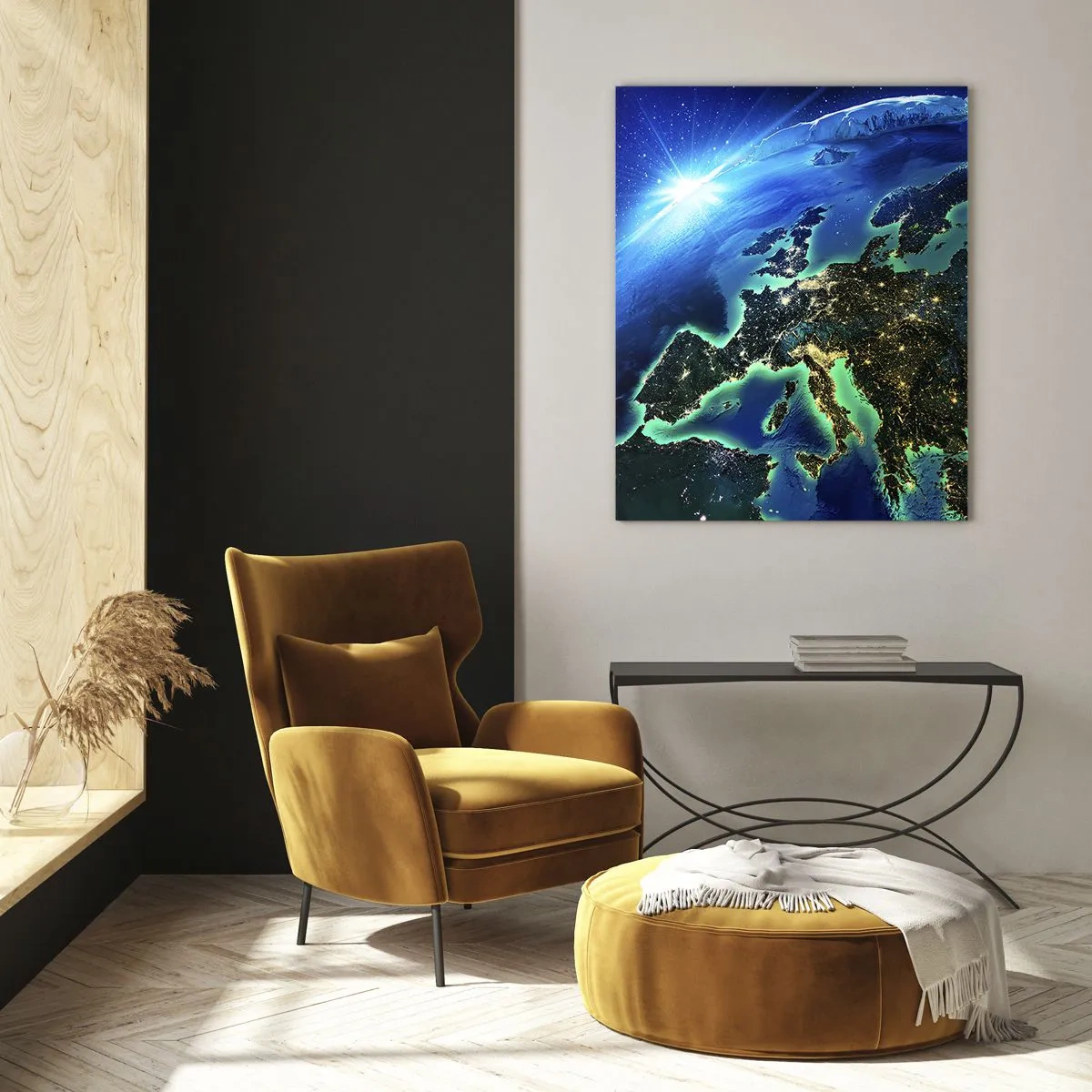 Glass picture - Sparkling Europe - 50x70 cm