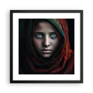 Poster in black frame - Eastern Princess - 40x40 cm