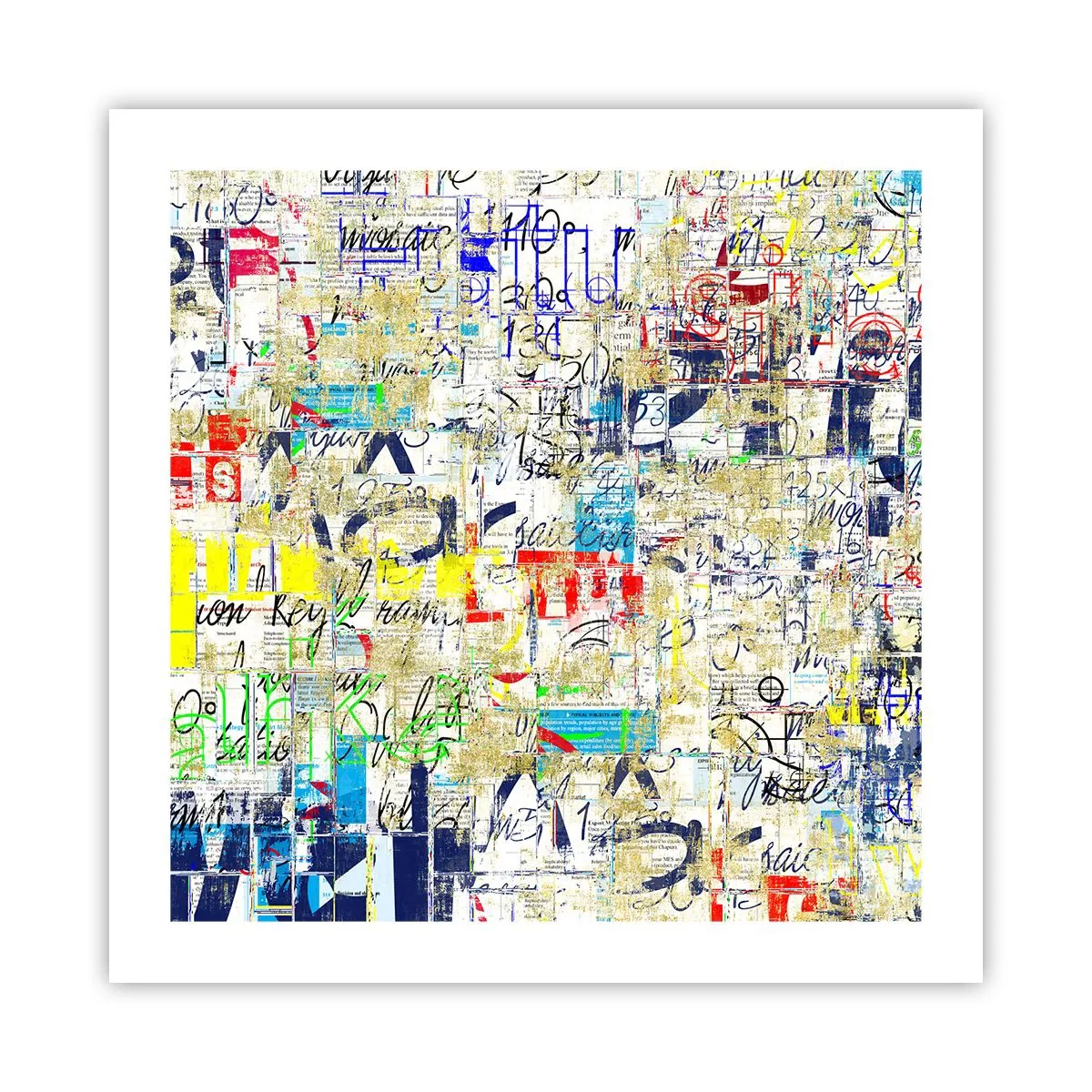 Poster - Feast for the Eyes - 50x50 cm