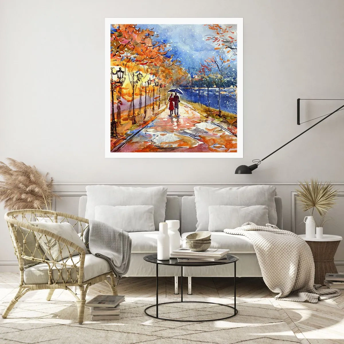 Poster - Together to the Limit of Time  - 50x50 cm