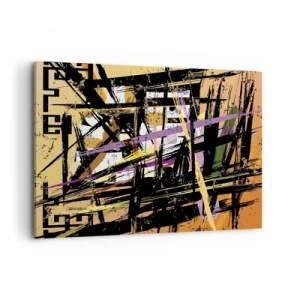 Canvas picture - Sharp Cuts - 120x80 cm
