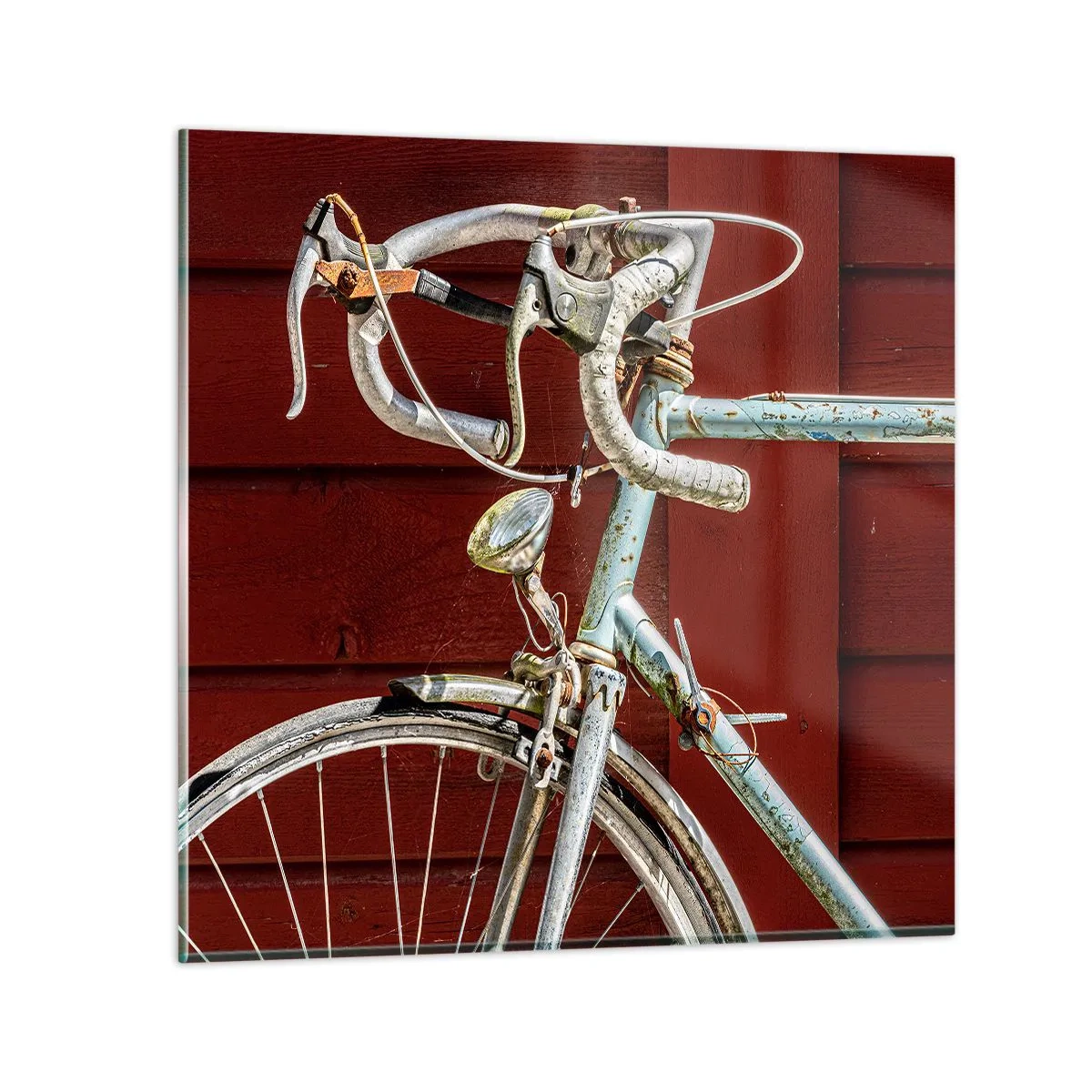 Glass picture - Born for Victories - 30x30 cm