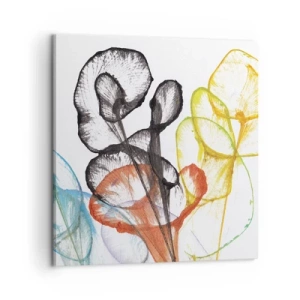 Canvas picture - Flowers with a Soul - 60x60 cm
