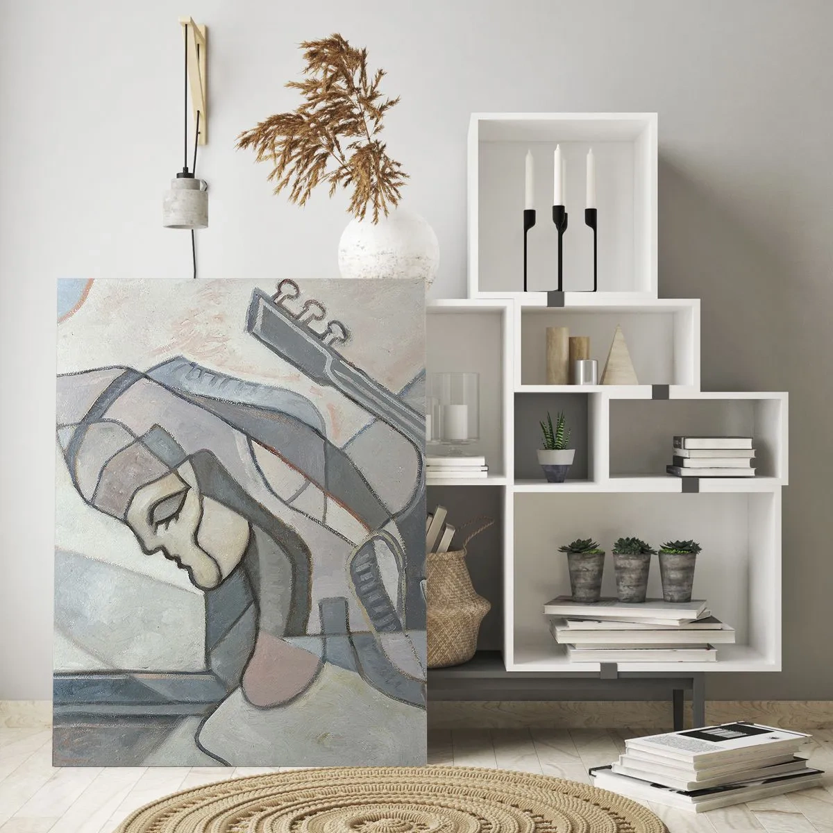 Glass picture - Ruled by Music - 80x120 cm