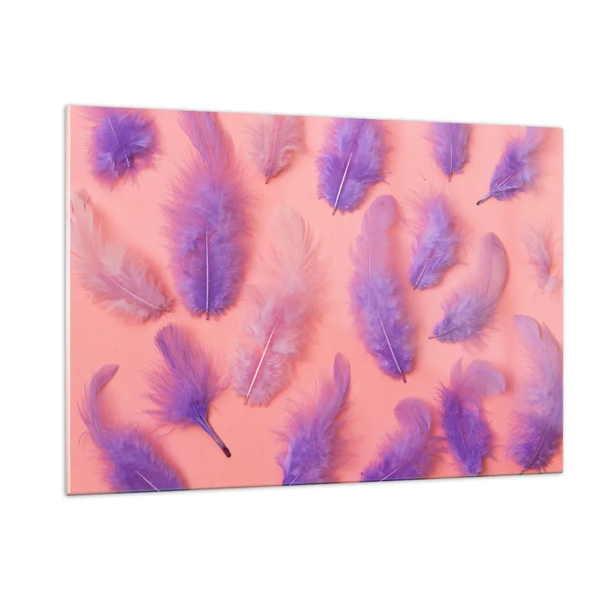 Glass picture - Lilac Bird of Desire - 120x80 cm