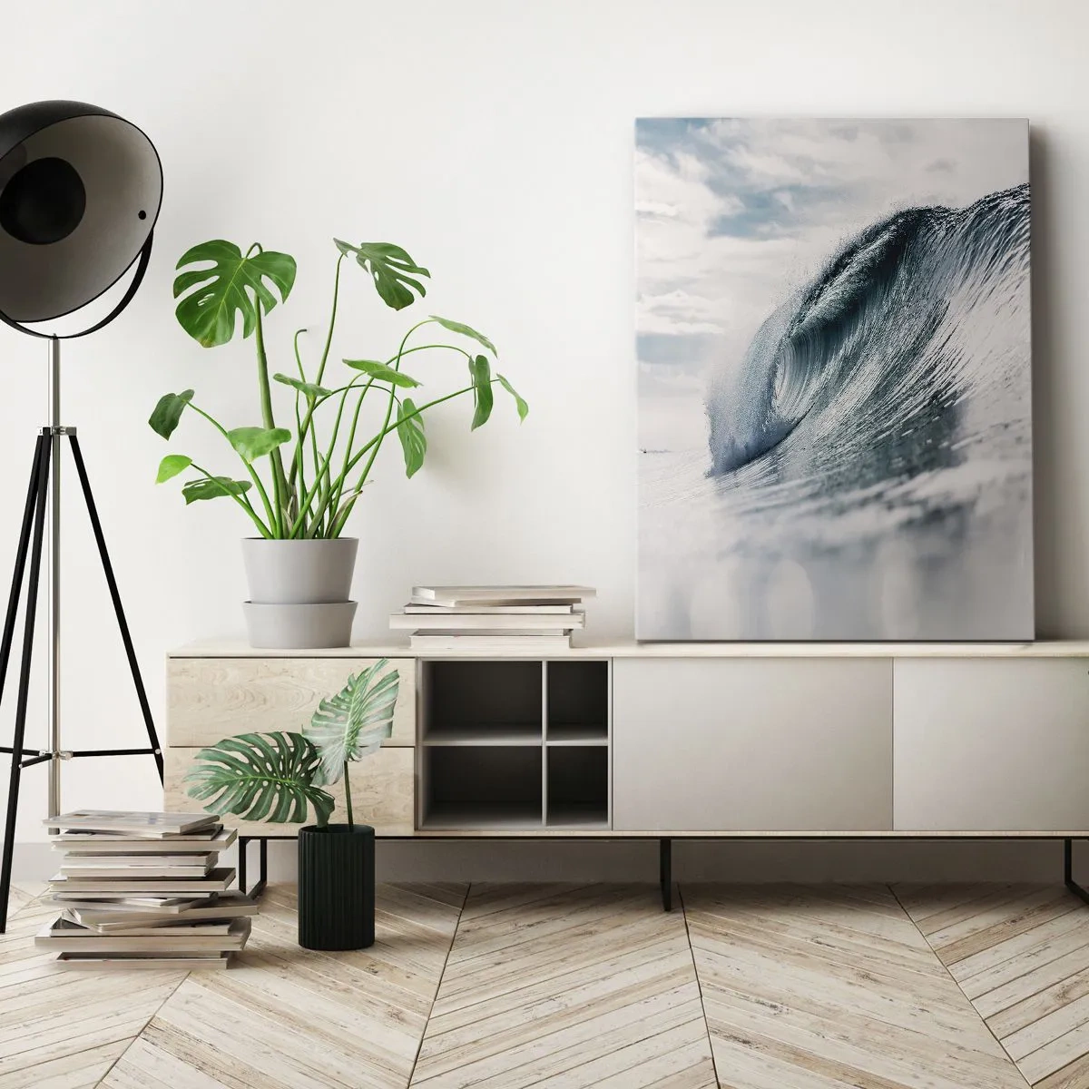 Canvas picture - Water Summit - 50x70 cm