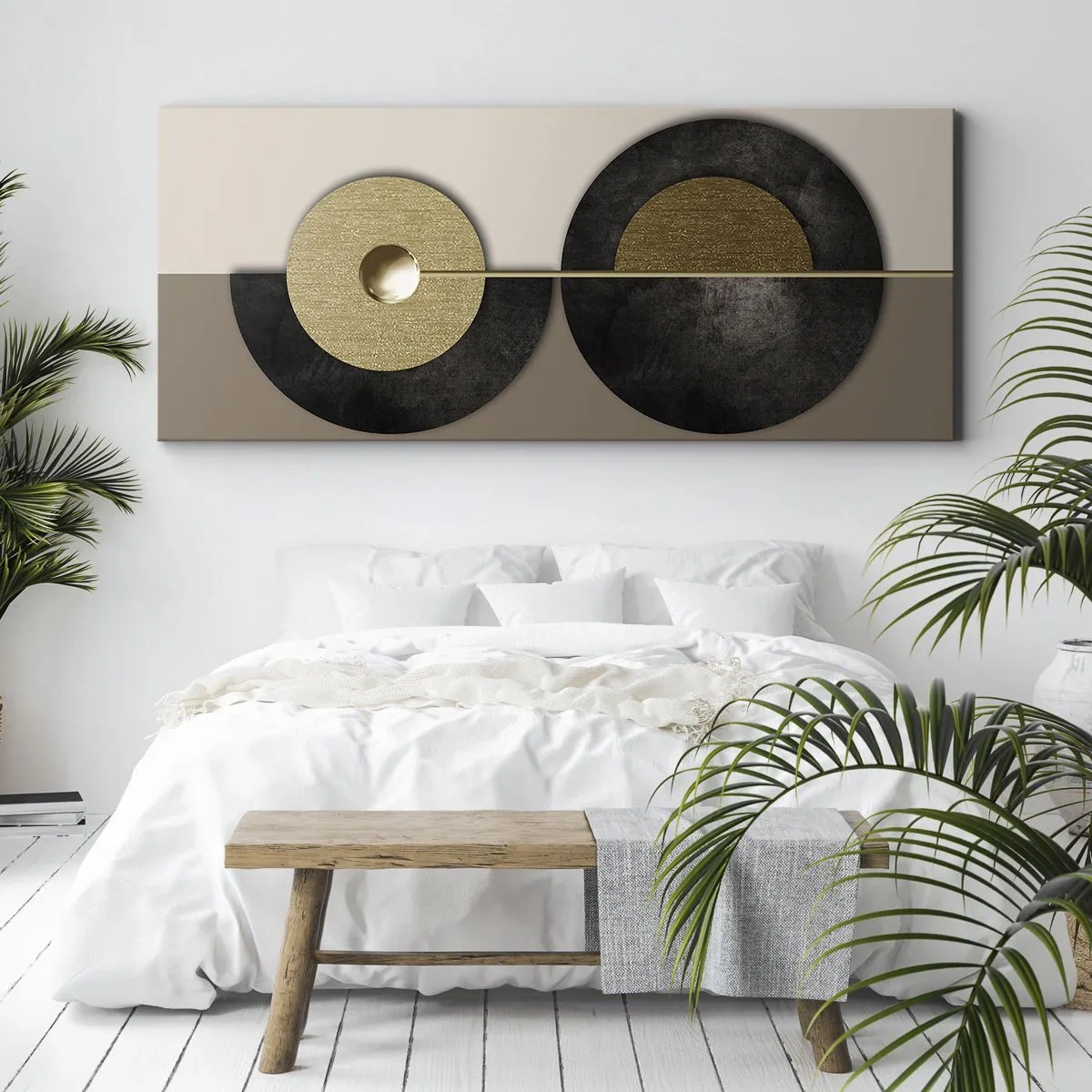 Canvas picture - Variations on Wheel - 90x30 cm