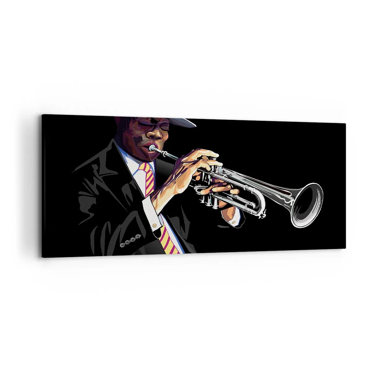 Canvas picture - Charm of Old School - 120x50 cm