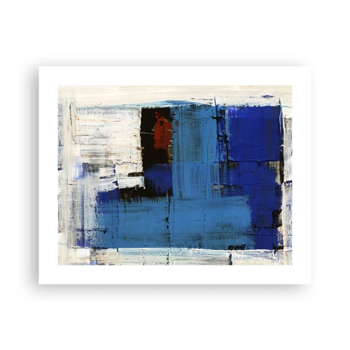 Poster - The Secret of Blue - 50x40 cm