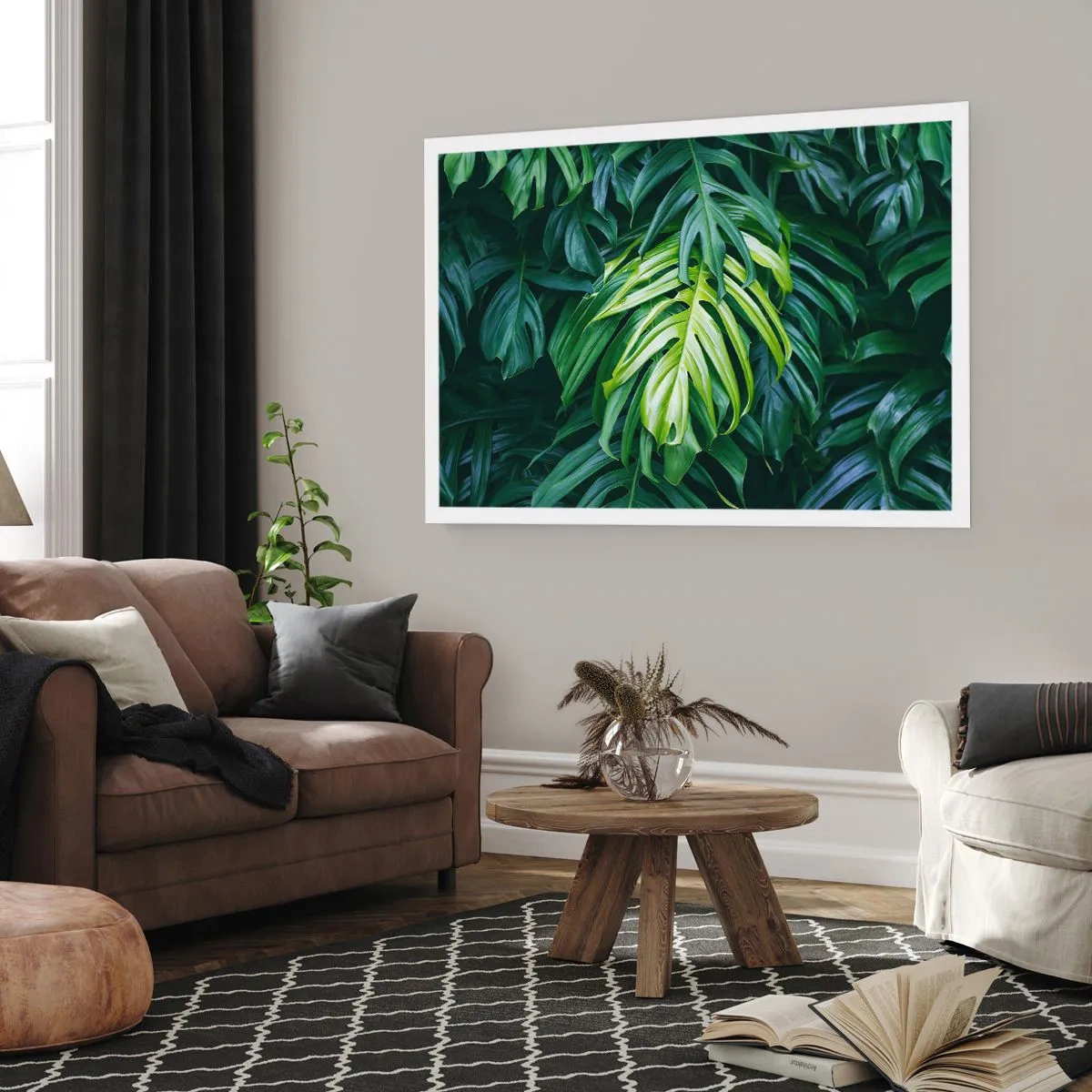 Poster - Immerse Yourself in Freshness - 50x40 cm