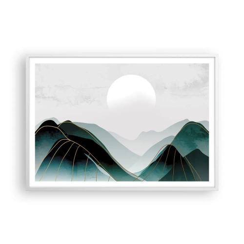 Poster in white frmae - In Full Majesty - 100x70 cm