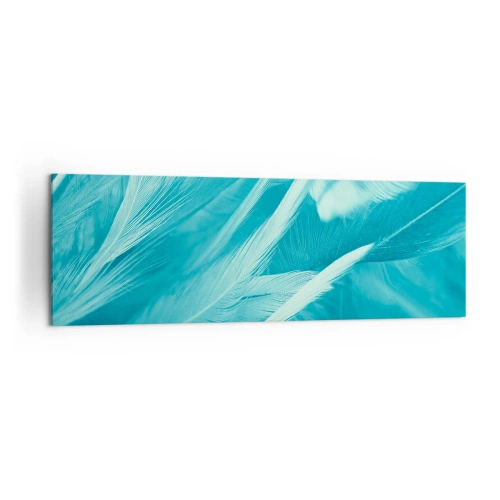 Canvas picture - Drowning in Feathers - 160x50 cm