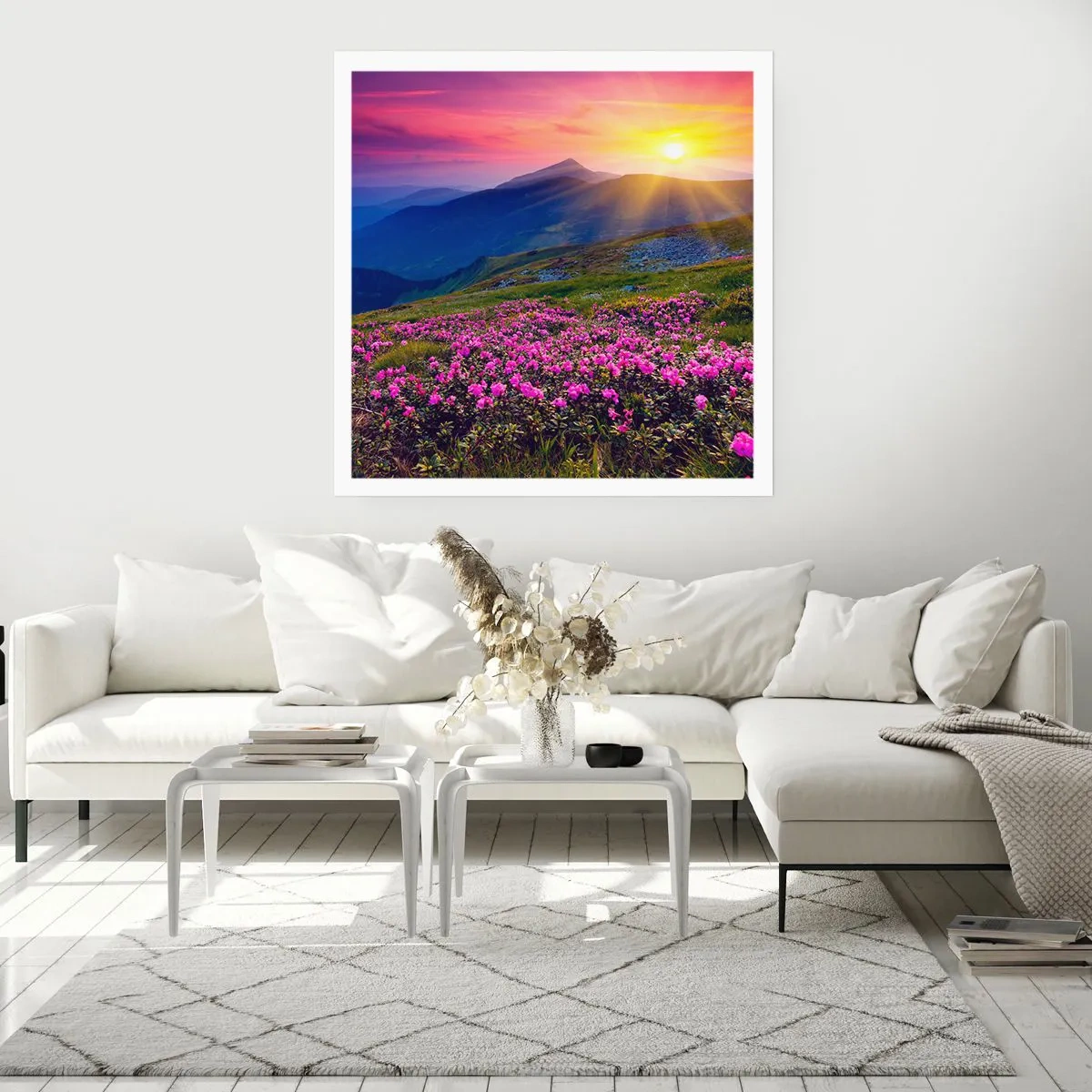 Poster - Surrounded by Mountain Pine and Herbs - 30x30 cm
