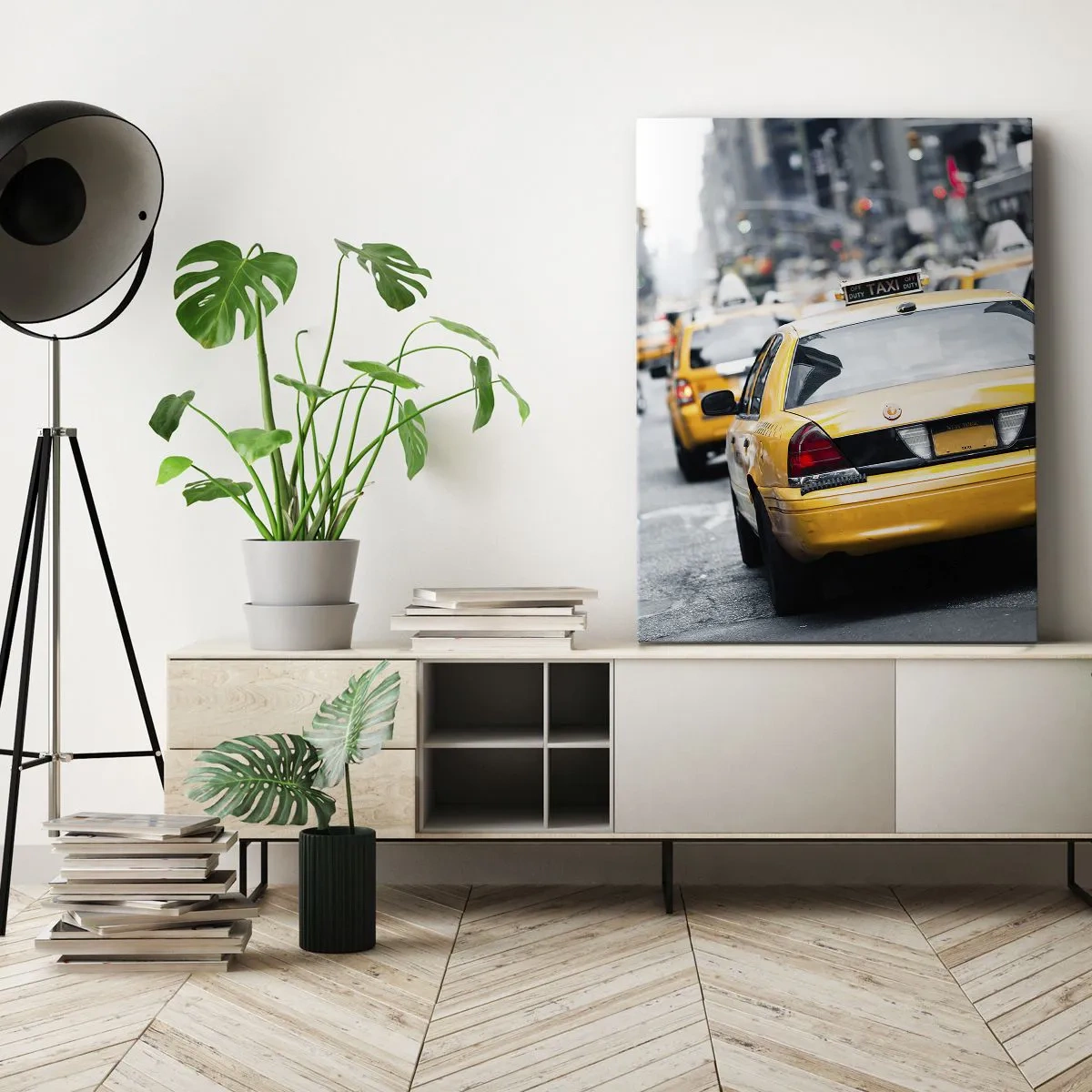 Canvas picture - Only in this City - 50x70 cm
