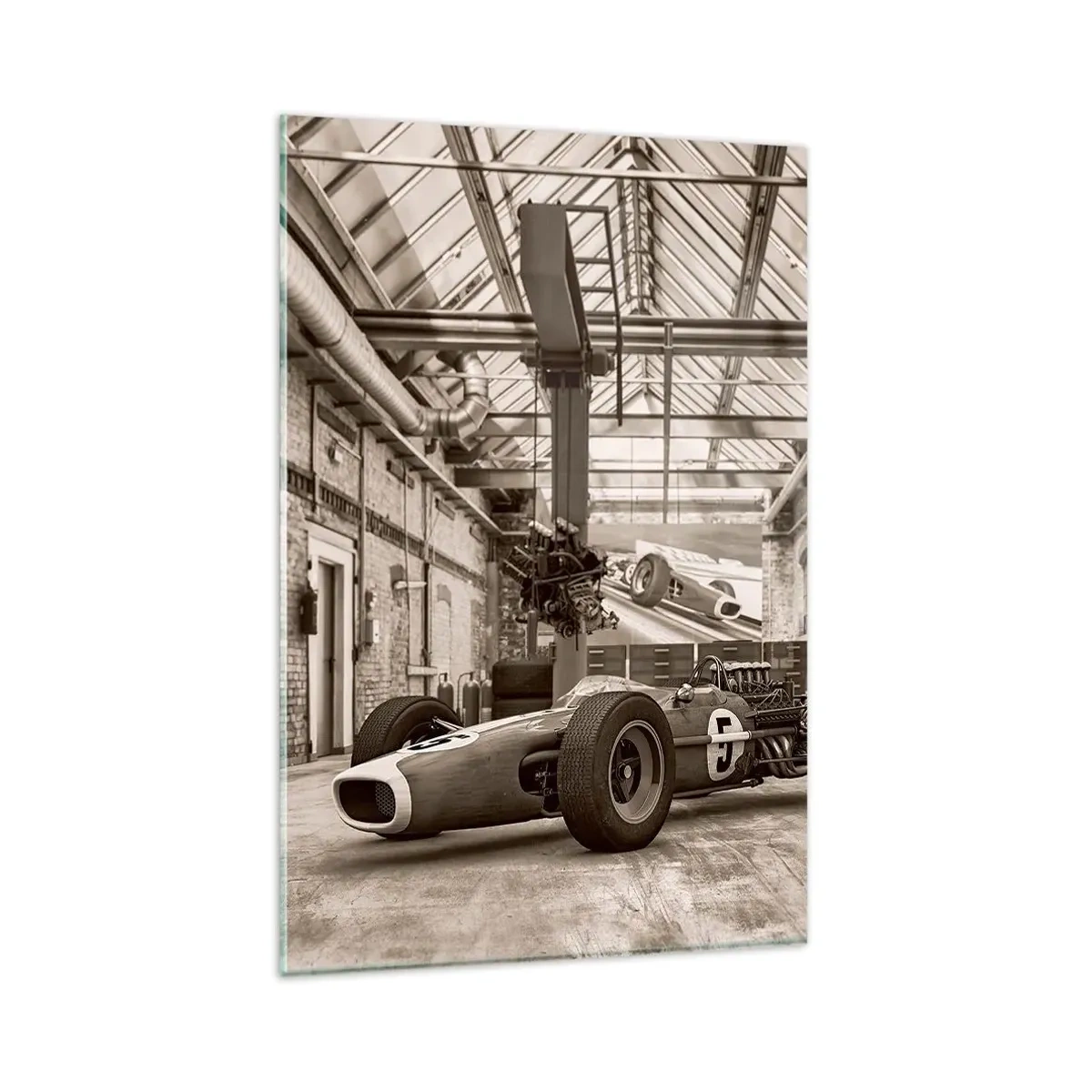 Glass picture - Rest of the Winner - 80x120 cm