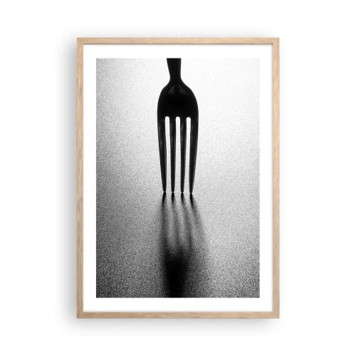 Poster in light oak frame - Light and Shade - 50x70 cm