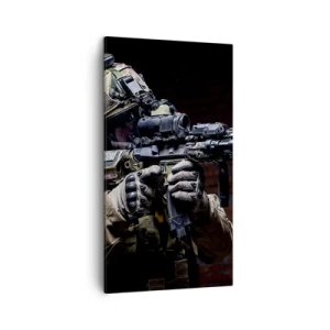 Canvas picture - Deadly Effective - 45x80 cm