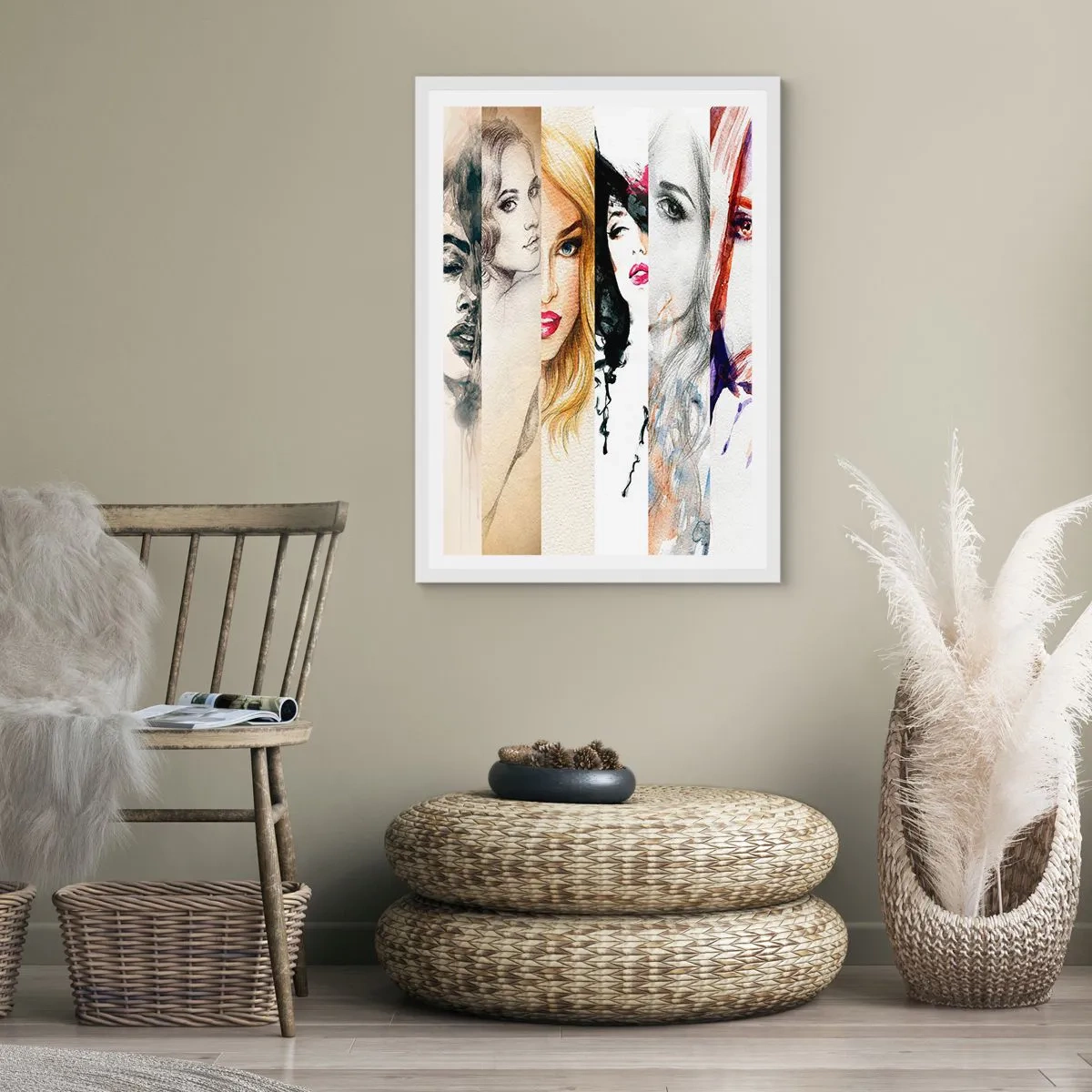 Poster in white frmae - And It Is Always You - 50x70 cm