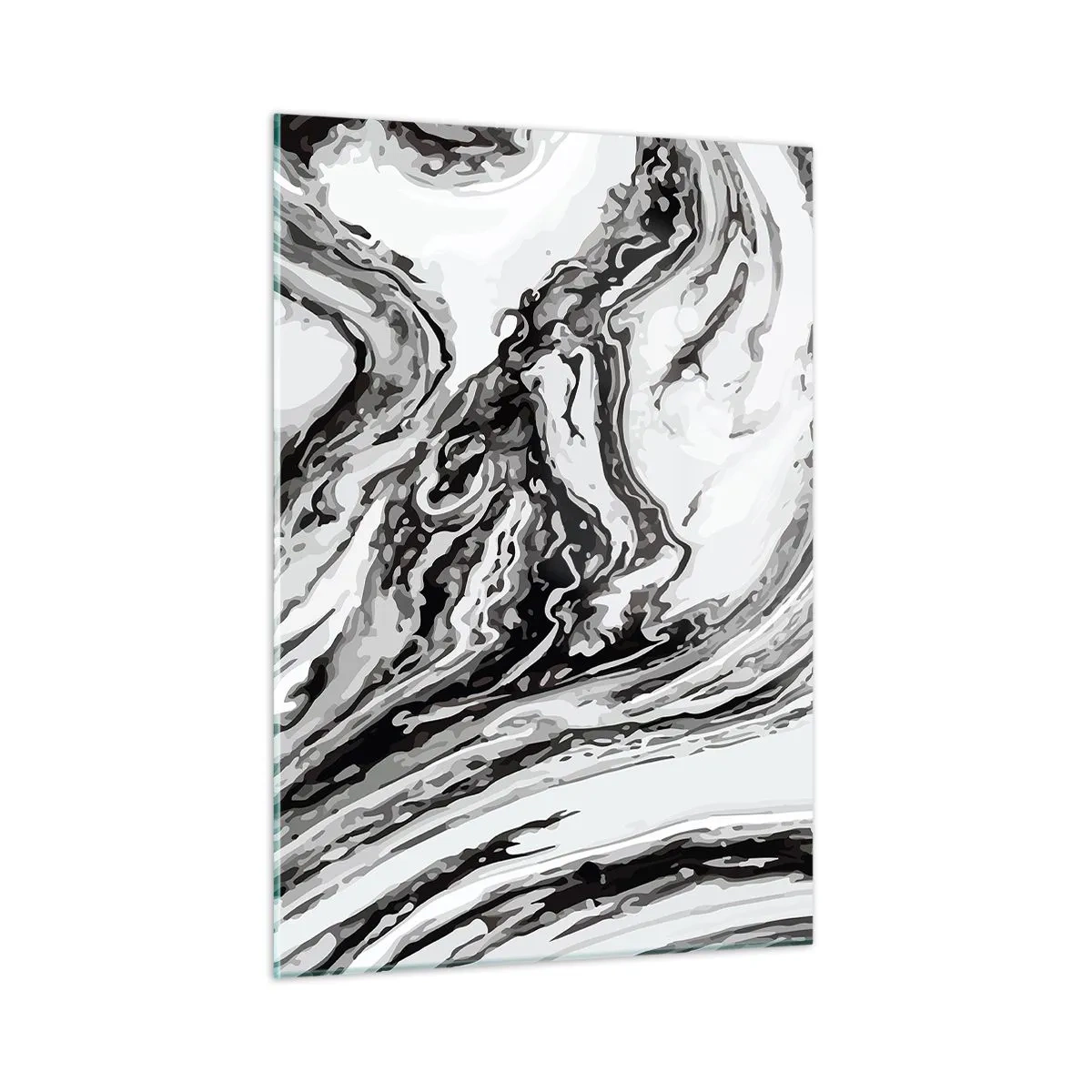 Glass picture - At the Beginning There Was Chaos - 50x70 cm