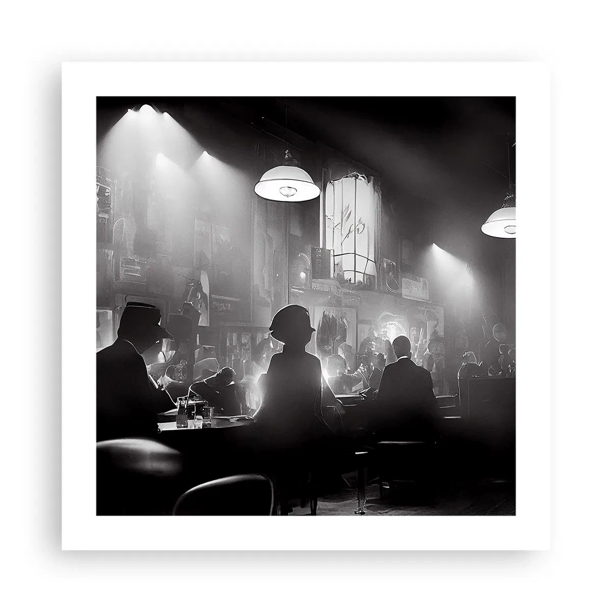 Poster - In Jazz Ambiance - 50x50 cm