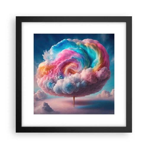 Poster in black frame - Dream of a Funfair - 30x30 cm