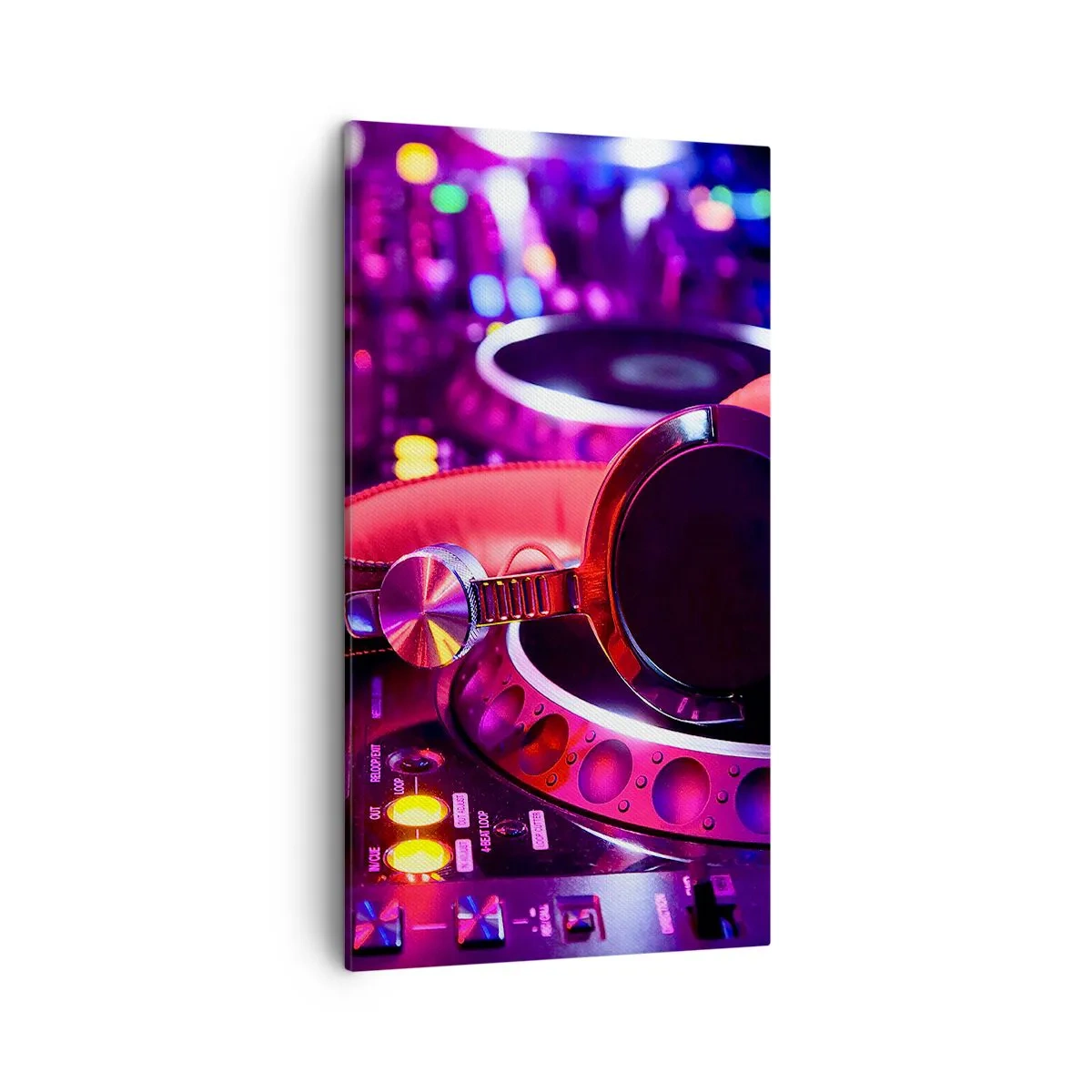 Canvas picture - Before Party Starts - 45x80 cm