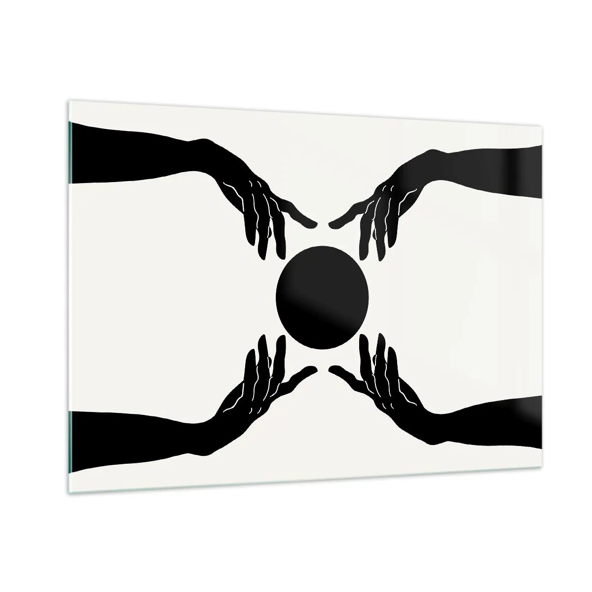 Glass picture - Secret Sign - 100x70 cm