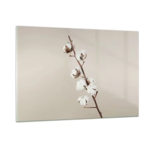 Glass picture - At the Heart of Softness - 120x80 cm