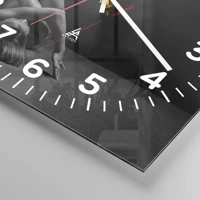 Clock face with numbers