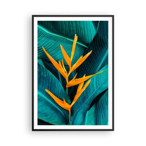 Poster in black frame - Flower of Eden - 70x100 cm