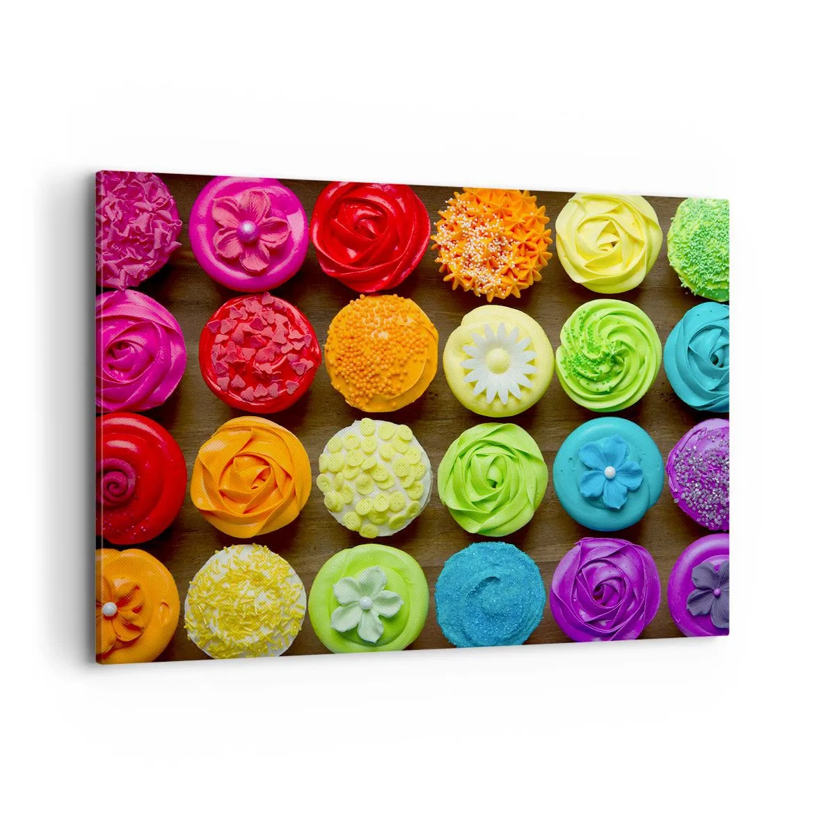 Canvas picture - All Different - All Delicious - 100x70 cm