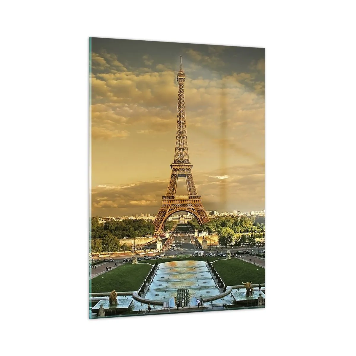 Glass picture - Queen of Paris - 50x70 cm